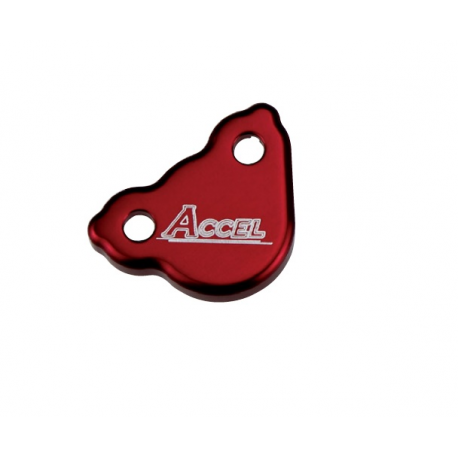 Accel, víčko zadní brzdové pumpy, Honda CR/CRF '02-'18 červená barva