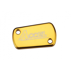 Accel, víčko zadní brzdové pumpy, Kawasaki/Suzuki, zelená barva