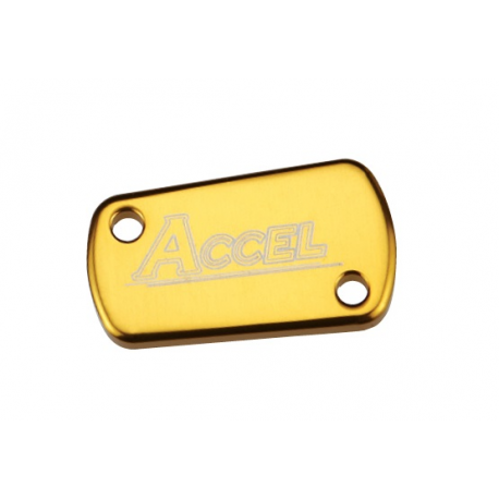 Accel, víčko zadní brzdové pumpy, Kawasaki/Suzuki, zelená barva