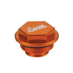 Accel, víčko zadní brzdové pumpy, KTM BREMBO '04-'13 oranžová barva
