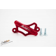 Accel, kryt zadního brzdiče, Honda CR/CRF '02-'16, ALU, červená barva