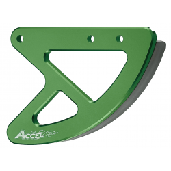 Accel, kryt zadního kotouče, Kawasaki KXF 250/450 '05-'17, KX 125/250 '05-'08 (ALU), zelená barva