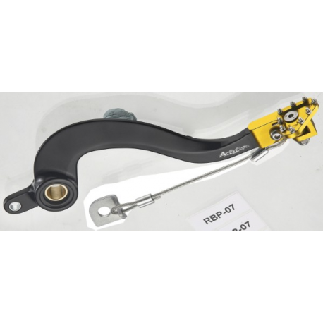 Accel, brzdový pedál, Suzuki RMZ 250 '07-'16, zlatá barva