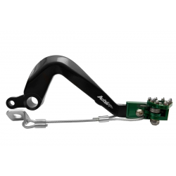 Accel, brzdový pedál, Kawasaki KX 80/ KX 100 01-18, zelená barva