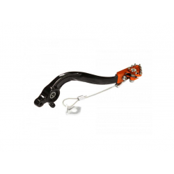 Accel, brzdový pedál, KTM SX/EXC/SXF/EXCF '16-'19 oranžová barva