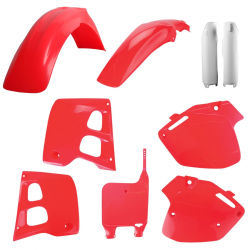 Polisport, sada plastů, Honda CR 125 '91-'92 CR 250 '90-'91, (8394000001), barva červená