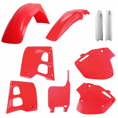 Polisport, sada plastů, Honda CR 125 '91-'92 CR 250 '90-'91, (8394000001), barva červená