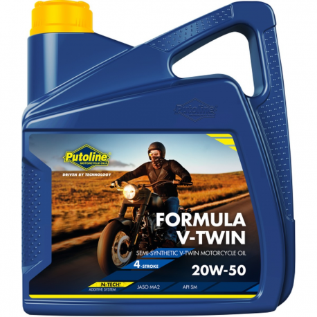 Putoline, motorový olej, 4T Formula V-TWIN 20W-50 4L