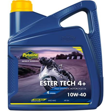 Putoline, motorový olej, 4T Ester Tech 4+ 10W-40 4L