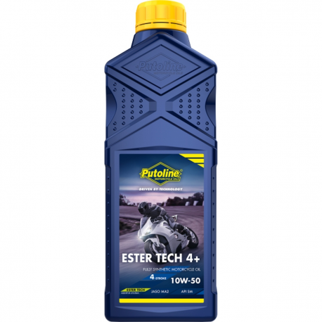 Putoline, motorový olej, 4T Ester Tech 4+ 10W-50 1L
