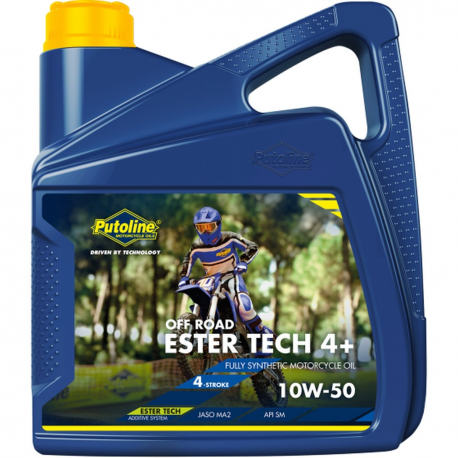 Putoline, motorový olej, 4T Ester Tech OFF Road 4+ 10W-50 4L