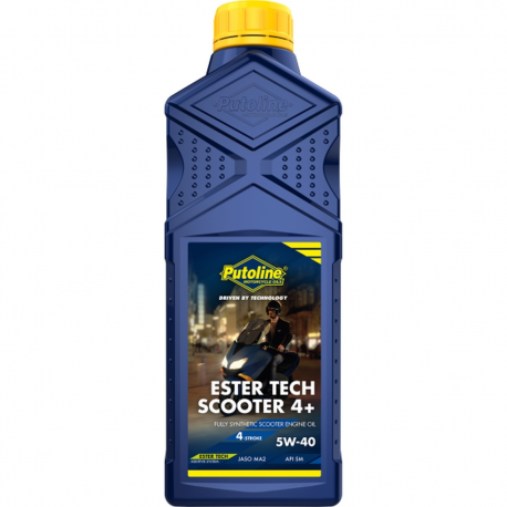 Putoline, motorový olej, 4T Ester Tech Scooter 4+ 5W-40 1L