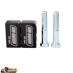 FM-Parts, zvyšovací podložky řidítek, 25MM KTM Husqvarna, GAS GAS, barva černá