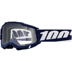 100%, brýle Accuri 2 MIFFLIN - Clear Lens, barva granátová/bílá, čiré sklo