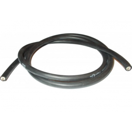 Tesla, vysokonapěťový kábel (Cooper Cable) silikonový 7mm (černý) - cena za 1m