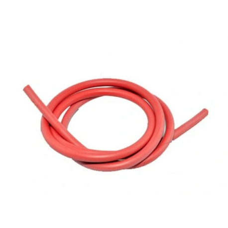 Tesla, vysokonapěťový kábel (Cooper Cable) silikonový 7mm (červený) - cena za 1m