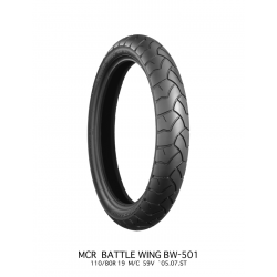 Bridgestone, pneu 110/80R19 BW501 59V TL E YAM, zadní, DOT 25/2022