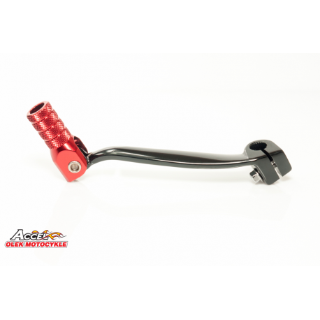 Accel, řadička, Honda CRF 150R '07-'19 duralová, černá barva, červená koncovka