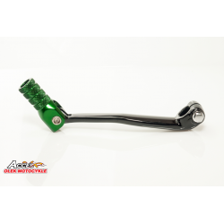 Accel, řadička, Kawasaki KXF 450 '09-'18 duralová, černá barva, zelená koncovka