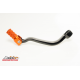 Accel, řadička, KTM 4T SXF/EXCF 250/450/520/525/530, EXCF 350 duralová, černá barva, oranžová koncovka