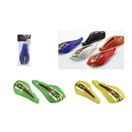 Accel, náhradní plasty k chráničům páček (HANDBAR) HGS03, modrá barva
