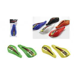 Accel, náhradní plasty k chráničům páček (HANDBAR) HGS03, červená barva
