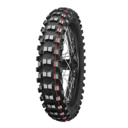 Mitas, pneu 90/100-12 C-20 Stoneking PIT CROSS 46M TT (červený pruh), zadní, DOT 2023