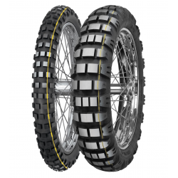 Mitas, pneu 90/90-21 E-09 54R TL Dakar (žlutý pruh), přední, DOT 11/2023 (24644)