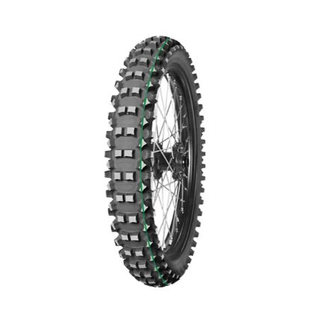 Mitas, pneu 90/100-21 Terra Force MX-MH Super Light 57M TT ST (zelený pruh), přední, DOT 11/2022 (27591)