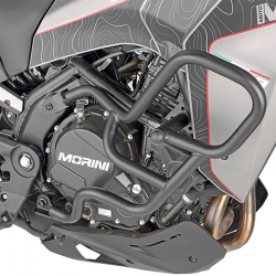 Kappa, padací rámy motoru, Moto Morini X-CAPE 649 '21-'22, černá barva