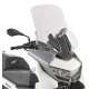 Kappa, plexištít, BMW C 400GT '19-'22 (74 X 58 CM) čírý, nutné držáky D5132KITK