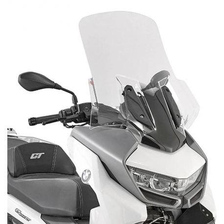 Kappa, plexištít, BMW C 400GT '19-'22 (74 X 58 CM) čírý, nutné držáky D5132KITK