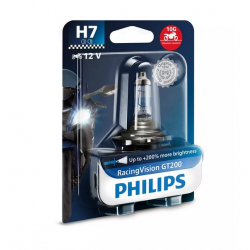 Philips, žárovka H7 12V 55W RACING VISION MOTO +200%