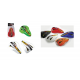 Accel, náhradní plasty na kryty páček, ENDURO, modrá barva (DO HGS 01,02,05,06,07) (sada 2 ks.)
