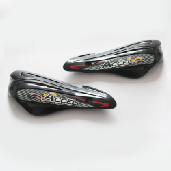 Accel, náhradní plasty na kryty páček, HGS 10,11,12 černá barva,