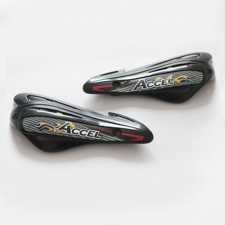 Accel, náhradní plasty na kryty páček, HGS 10,11,12 černá barva,