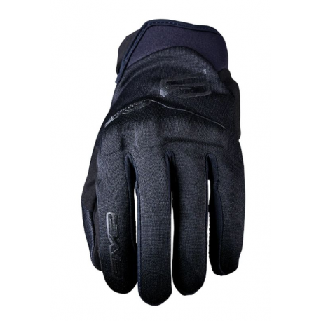 Five Gloves, textilní rukavice Globe Evo, dámské, černá barva, velikost 8 (S)