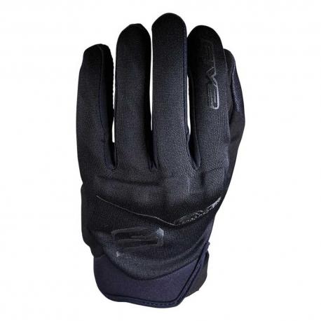 Five Gloves, textilní rukavice Globe Evo, černá barva, velikost 9 (M)