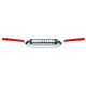 Renthal, řidítka 7/8“ CALA (22mm) MX HANDLEBAR SILVER/RED RC HIGH PADDED PADDED, barva stříbrná/červená, s chráničem