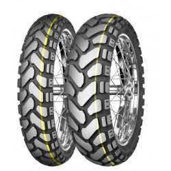 Mitas, pneu 120/70B19 E-07+ Enduro Trail 60T TL Dakar (žlutý pruh), přední, DOT 13/2023 (24142)