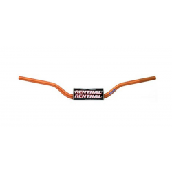 Renthal, eidítka 1,1/8“ (28,6mm) MX FATBAR HANDLEBAR ORANGE KTM SX 85 2013 ON PADDED, oranžové, s chráničem