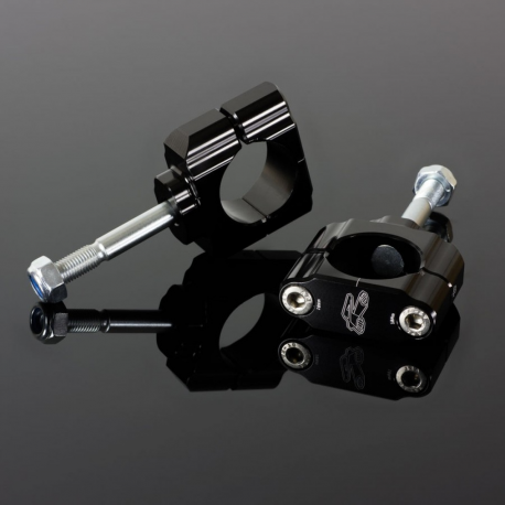 Renthal, držáky řidítek 36mm, pro řidítka Fatbar 36 Yamaha '14-'22 (5mm 0/S HOK 2K-22)