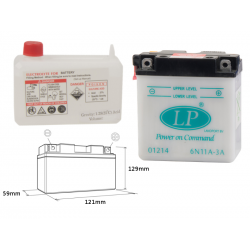 Landport, akumulátor 6N11A-3A 6V 11AH 120X60X128  (4) UE2019/1148