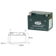 Landport, akumulátor SLA12-4S (YTX4L-BS) 12V 5AH (113X69X85mm), bezúdržbový (10)