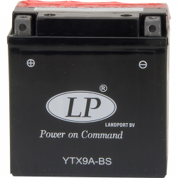 Landport, akumulátor YTX9A-BS 12V 9AH 137X76X139, bezúdržbový ( do MZ ETZ 125/150/250/251 ) (6)