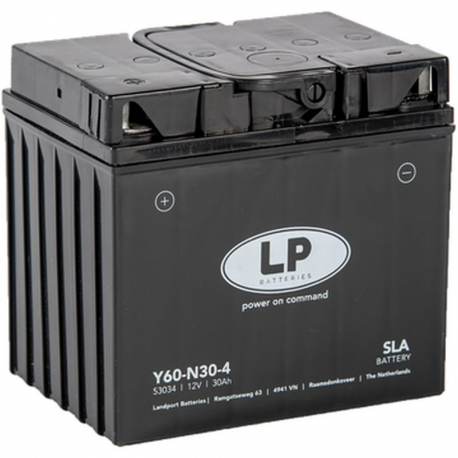 Landport, akumulátor Y60-N30-4 12V 30AH (179X125X166mm) (300A) SLA, bezúdržbový (2)