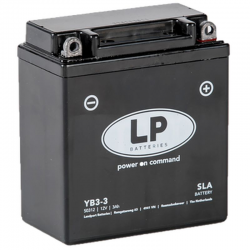Landport, akumulátor YB3-3 (YB3L-A/B) 12V 3AH (98X56X110mm) SLA, bezúdržbový (4)