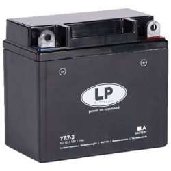 Landport, akumulátor YB7-3 (YB7L-B) 12V 7AH (137X75X124mm) (80A) SLA, bezúdržbový (6)