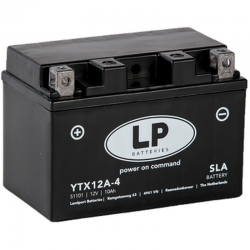Landport, akumulátor YTX12A-4 (YT12A-BS) 12V 10AH (150X88X105mm) SLA, bezúdržbový (6)