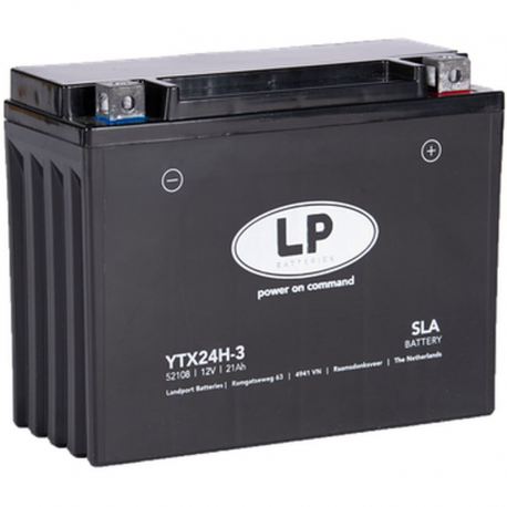 Landport, akumulátor YTX24H-3 12V 21AH (205X85X162mm) (350A) SLA, bezúdržbový (2)